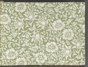 Tapéta mintakönyv, 1917 előtt (nyomtatott) alkotó: William and Company Morris