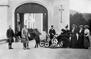 A cárok látogatása Balmoralban, 1896. alkotó: William and Daniel Downey