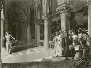 Lucia di Lammermoor, III. felvonás vi. jelenet (mélynyomás)