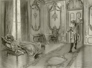 Figaro házassága, I. felvonás IX. jelenet (mélynyomás)