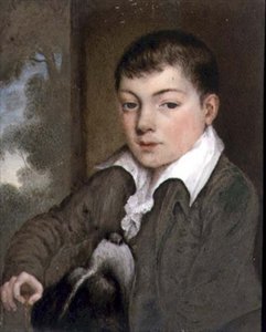 David FitzHerbert, 1817 körül (pala)
