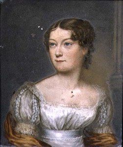 Selina FitzHerbert, 1817 körül (pala)