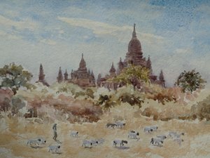 897 Thein Ma Zi Penathaguból, Bagan alkotó: Wilson Clive