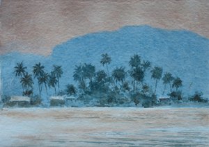 925 Esti fény, Inle-tó alkotó: Wilson Clive