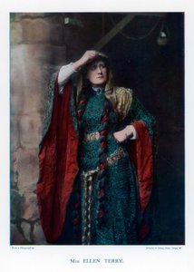Dame Ellen Terry, angol színpadi színésznő, 1901.