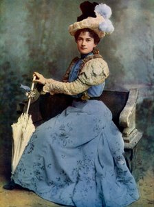 Grace Palotta, színésznő, 1899-1900.
