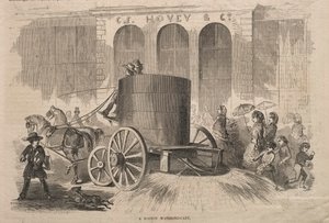 Bostoni öntözőkocsi, 1857. alkotó: Winslow Homer