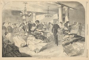 Egy kadétugrás West Pointban, Harpertől alkotó: Winslow Homer