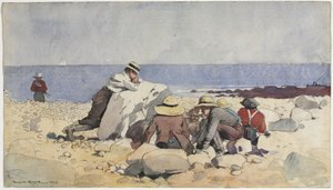 Kagylósütés alkotó: Winslow Homer