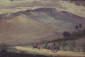 Volante egy hegyi úton, Kuba alkotó: Winslow Homer