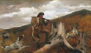 Vadász és kutyák alkotó: Winslow Homer