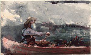 Adirondacks útmutató alkotó: Winslow Homer