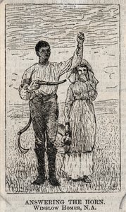 Válasz a kürtre. alkotó: Winslow Homer