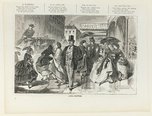 Áprilisi záporok alkotó: Winslow Homer