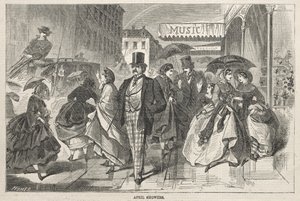 Áprilisi záporok alkotó: Winslow Homer