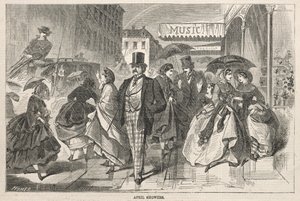 Április zápor, 1859. alkotó: Winslow Homer
