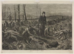 A Potomac hadserege – Karon alszik, 1864. alkotó: Winslow Homer