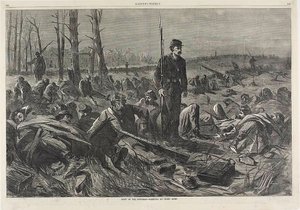 A Potomac-hadsereg a karjukon alszik alkotó: Winslow Homer