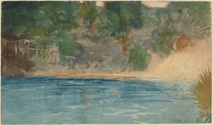 Blue Spring, Florida alkotó: Winslow Homer