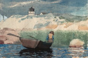 Fiú a csónakban, Gloucester alkotó: Winslow Homer