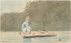 Fiú tutajon alkotó: Winslow Homer