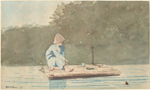 Fiú a tutajon alkotó: Winslow Homer
