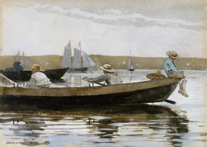 Fiúk dórban, 1873. alkotó: Winslow Homer