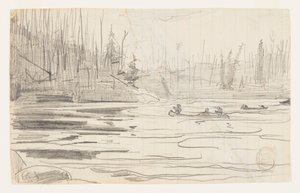 Kenuk a tavon alkotó: Winslow Homer