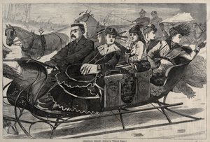 Christmas Belles, 1869. alkotó: Winslow Homer