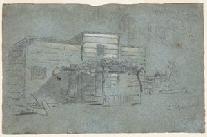 Clapboard Shack alkotó: Winslow Homer