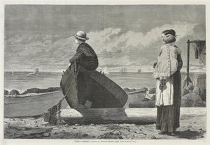 Jön apa! alkotó: Winslow Homer