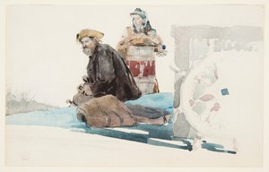 Fedélzeti utasok alkotó: Winslow Homer