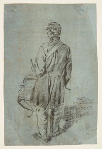 Dobos hátulról nézve alkotó: Winslow Homer