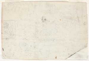 ábra a lóháton és más tanulmányokról [verso] alkotó: Winslow Homer