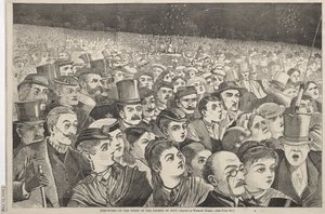 Tűzijáték július negyedikének éjszakáján alkotó: Winslow Homer