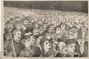 Tűzijáték 1868. július negyedikének éjszakáján. alkotó: Winslow Homer