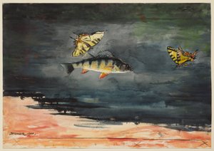 Halak és pillangók alkotó: Winslow Homer