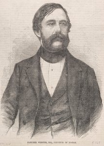 Fletcher Webster, Esq., Boston földmérője, 1859. alkotó: Winslow Homer