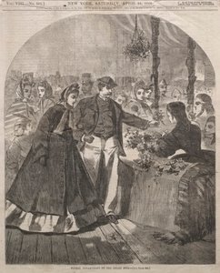 A Nagy Vásár virágos részlege alkotó: Winslow Homer