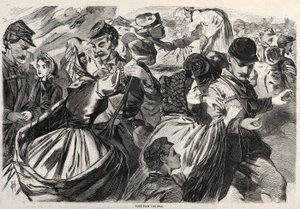 Haza a háborúból, 1863. alkotó: Winslow Homer