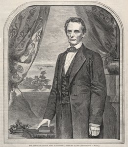 Abraham Lincoln úr, született Kentuckyban, 1809. február 12-én alkotó: Winslow Homer