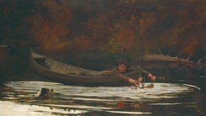 Hound and Hunter, 1892. alkotó: Winslow Homer