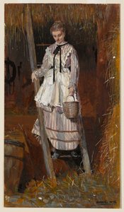 Tojáskeresés alkotó: Winslow Homer
