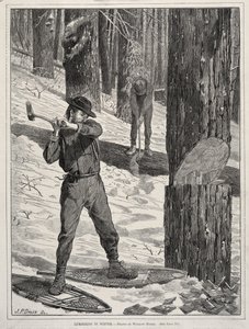 Télies fakitermelés alkotó: Winslow Homer