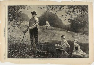 Széna készítése alkotó: Winslow Homer