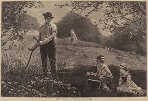 Making Hay, megjelent 1872. alkotó: Winslow Homer