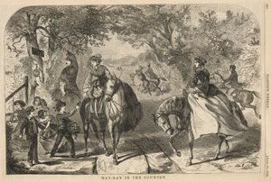 Május napja az országban, Harpertől alkotó: Winslow Homer