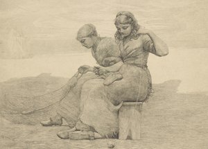A könnyek javítása, 1888, valószínűleg 1940 körül nyomtatva alkotó: Winslow Homer