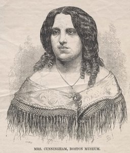 Mrs. Cunningham, Boston Múzeum alkotó: Winslow Homer