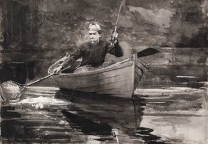 A halak behálózása alkotó: Winslow Homer